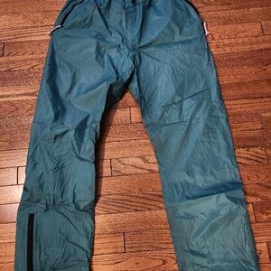 EMS Gore-Tex Green Outdoor Rain Pants